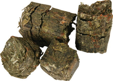 Pochoutka CRUNCHYCUP vojtěška/mrkev pro hlod 200g Zolux