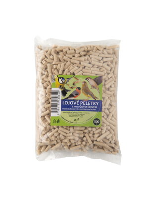 Lojové peletky s moučným červem 0,5kg